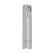 ENTRA 2" 12W Adjustable LED Cylinder, Conduit Mount - Brushed Aluminum