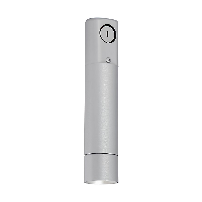 ENTRA 2" 12W Adjustable LED Cylinder, Conduit Mount - Brushed Aluminum