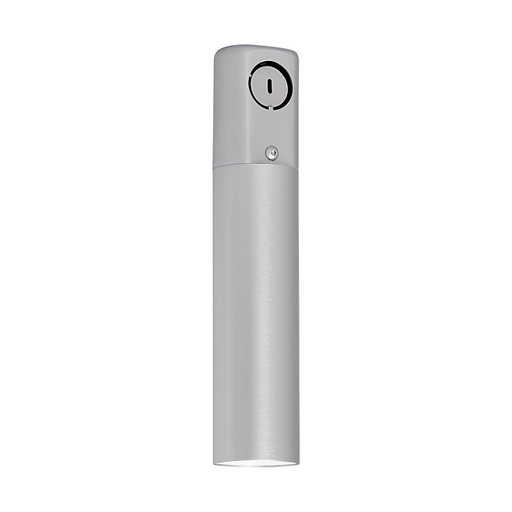 ENTRA 2" 12W Fixed LED Cylinder, Warm Dim, Conduit Mount - Brushed Aluminum