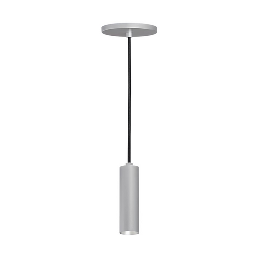 ENTRA 2" 12W Fixed LED Cylinder, Cord Mount - Brushed Aluminum