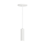 ENTRA 2" 12W Fixed LED Cylinder, Warm Dim, Cord Mount - White