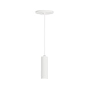 ENTRA 2" 8W Fixed LED Cylinder, Warm Dim, Cord Mount - White