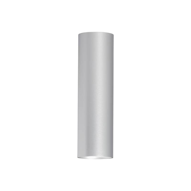 ENTRA 2" 8W Fixed LED Cylinder, Flush Mount - Brushed Aluminum