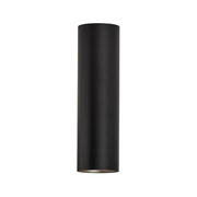 ENTRA 2" 12W Fixed LED Cylinder, Warm Dim, Flush Mount - Black