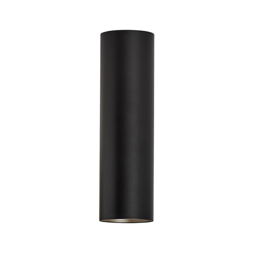 ENTRA 2" 12W Fixed LED Cylinder, Warm Dim, Flush Mount - Black