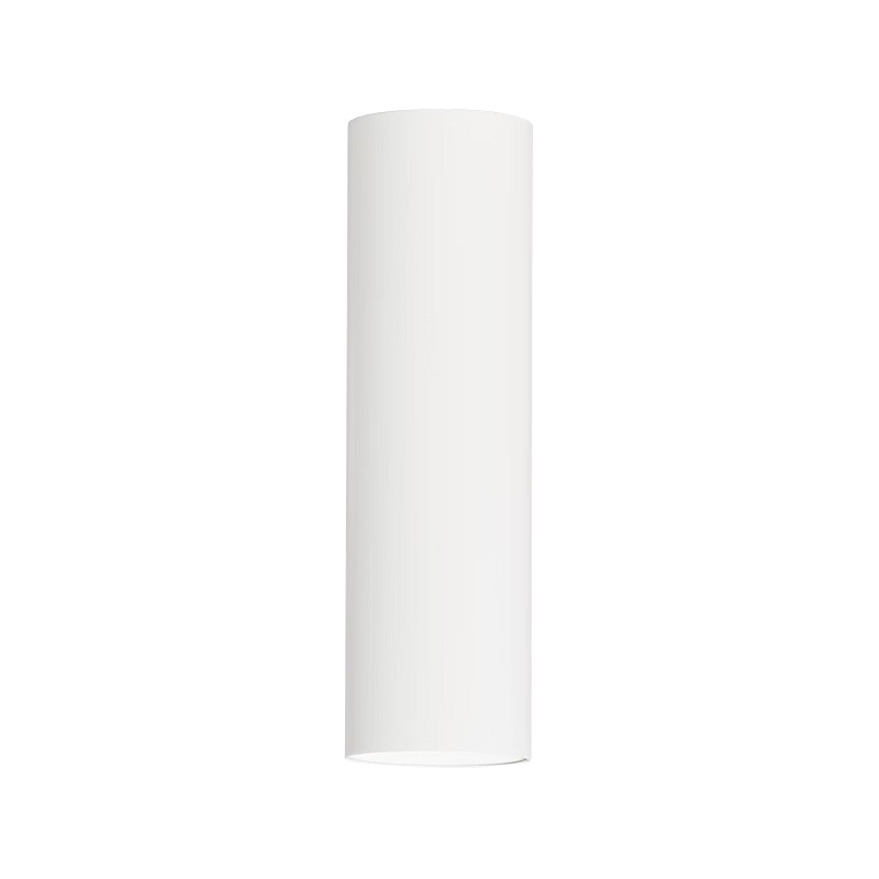 ENTRA 2" 12W Fixed LED Cylinder, Warm Dim, Flush Mount - White