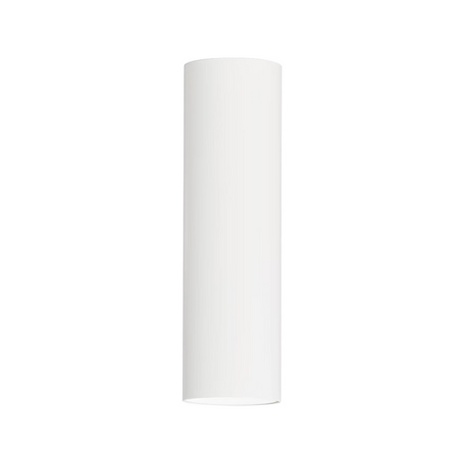 ENTRA 2" 12W Fixed LED Cylinder, Flush Mount - White