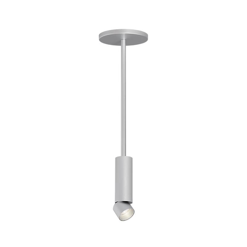 Element ENCY2R ENTRA 2" 8W Adjustable LED Cylinder, Warm Dim, Pendant Mount - Brushed Aluminum