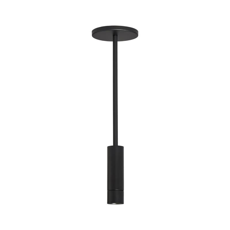 Element ENCY2R ENTRA 2" 8W Adjustable LED Cylinder, Warm Dim, Pendant Mount - Black
