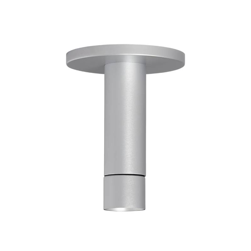 Element ENCY2R ENTRA 2" 8W Adjustable LED Cylinder, Warm Dim, Surface Mount - Brushed Aluminum