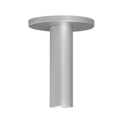 ENTRA 2" 12W Fixed LED Cylinder, Warm Dim, Surface Mount - Brushed Aluminum