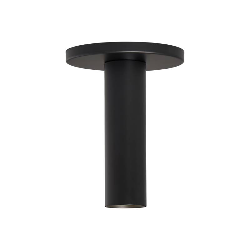 Element ENCY2R ENTRA 2" 8W Fixed LED Cylinder, Warm Dim, Surface Mount - Black