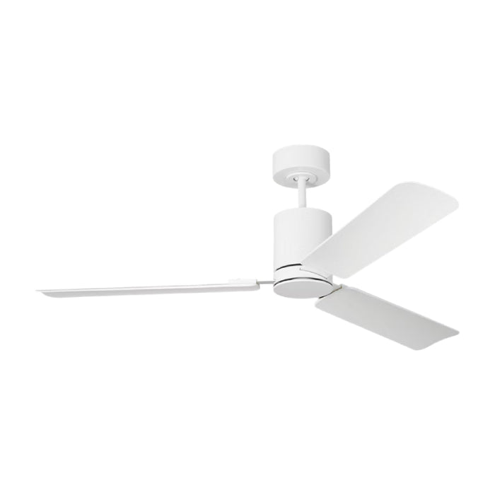 Visual Comfort 3CCSM54 Cleancut Smart 54" Ceiling Fan with LED Light Kit - Matte White