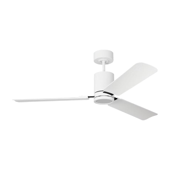 Visual Comfort 3CCSM54 Cleancut Smart 54" Ceiling Fan with LED Light Kit - Matte White
