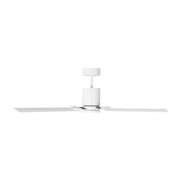 Visual Comfort 3CCSM54 Cleancut Smart 54" Ceiling Fan with LED Light Kit - Matte White