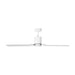 Visual Comfort 3CCSM54 Cleancut Smart 54" Ceiling Fan with LED Light Kit - Matte White