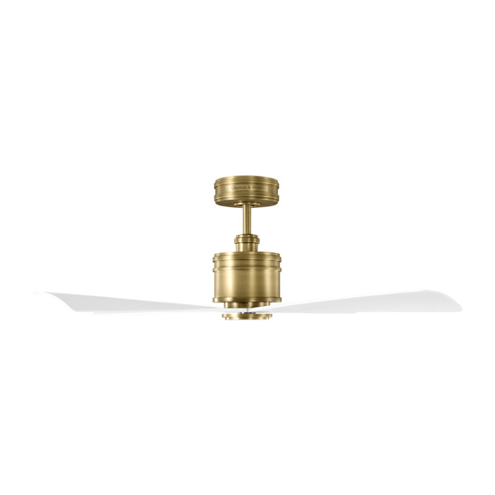 Visual Comfort 4LNCR44 Launceton 44" Ceiling Fan - Hand Rubbed Antique Brass