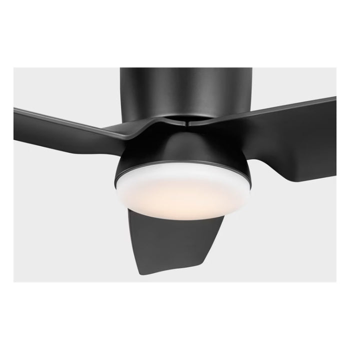 Visual Comfort 3CGHR44 Colgin 44" Hugger Ceiling Fan with LED Light Kit - Midnight Black