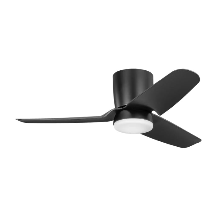 Visual Comfort 3CGHR44 Colgin 44" Hugger Ceiling Fan with LED Light Kit - Midnight Black