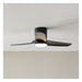 Visual Comfort 3CGHR44 Colgin 44" Hugger Ceiling Fan with LED Light Kit - Midnight Black