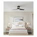 Visual Comfort 3CGHR44 Colgin 44" Hugger Ceiling Fan with LED Light Kit