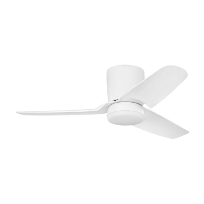 Visual Comfort 3CGHR44 Colgin 44" Hugger Ceiling Fan with LED Light Kit - Matte White
