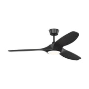 Visual Comfort 3SLNSM52 Selen Smart 52" Ceiling Fan with LED Light Kit-Midnight Black