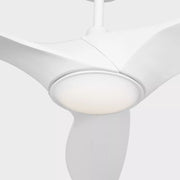 Visual Comfort 3SLNSM52 Selen Smart 52" Ceiling Fan with LED Light Kit-Matte White