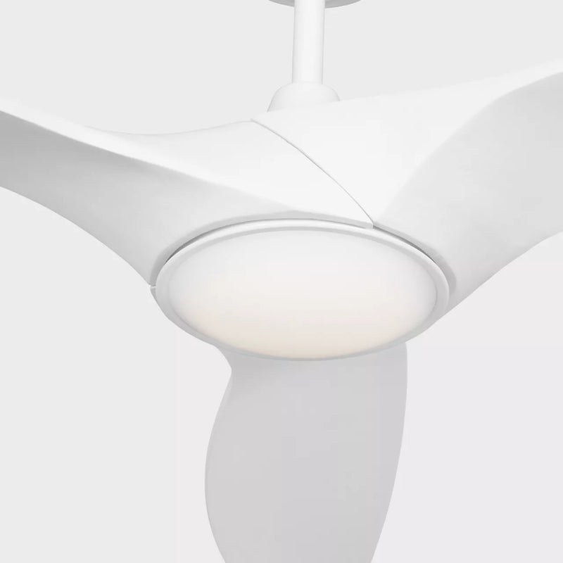 Visual Comfort 3SLNSM52 Selen Smart 52" Ceiling Fan with LED Light Kit-Matte White
