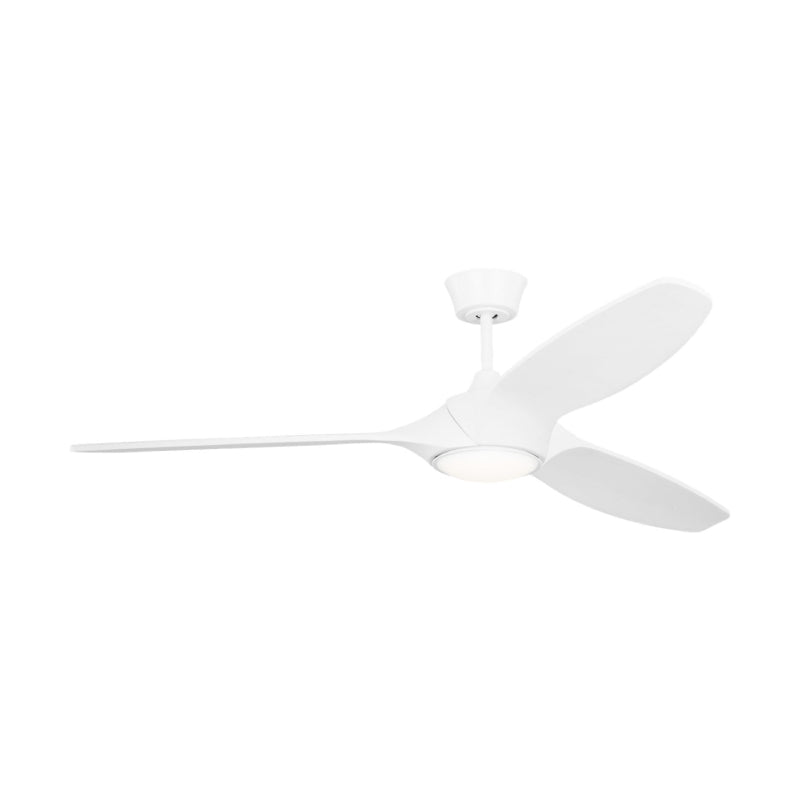 Visual Comfort 3SLNSM60 Selen Smart 60" Ceiling Fan with LED Light Kit-Matte White 