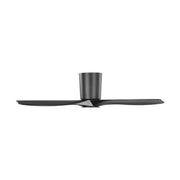 Visual Comfort 3SYRHSM44 Seyra Smart 44" Hugger Ceiling Fan with LED Light Kit-Midnight Black