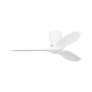 Visual Comfort 3SYRHSM44 Seyra Smart 44" Hugger Ceiling Fan with LED Light Kit-Matte White