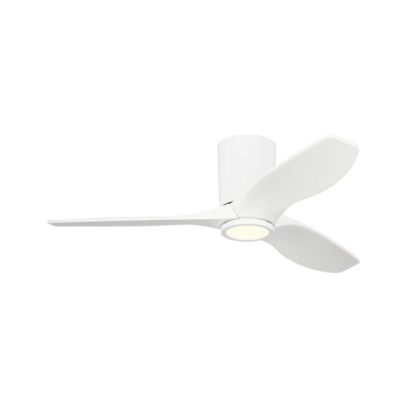 Visual Comfort 3SYRHSM44 Seyra Smart 44" Hugger Ceiling Fan with LED Light Kit-Matte White