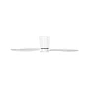 Visual Comfort 3SYRHSM44 Seyra Smart 44" Hugger Ceiling Fan with LED Light Kit-Matte White
