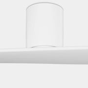 Visual Comfort 2PLHSM60 Plank Smart 60" Indoor/Outdoor Hugger Ceiling Fan-Matte White