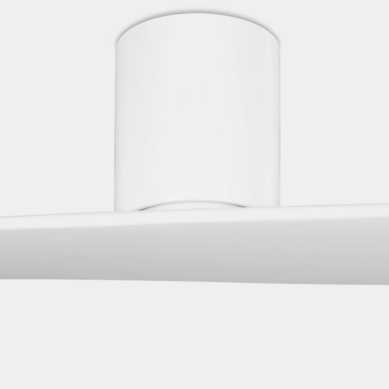 Visual Comfort 2PLHSM60 Plank Smart 60" Indoor/Outdoor Hugger Ceiling Fan-Matte White