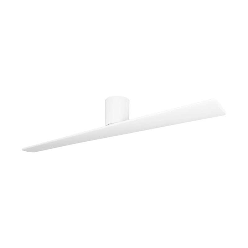 Visual Comfort 2PLHSM60 Plank Smart 60" Indoor/Outdoor Hugger Ceiling Fan-Matte White