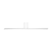 Visual Comfort 2PLHSM60 Plank Smart 60" Indoor/Outdoor Hugger Ceiling Fan-Matte White