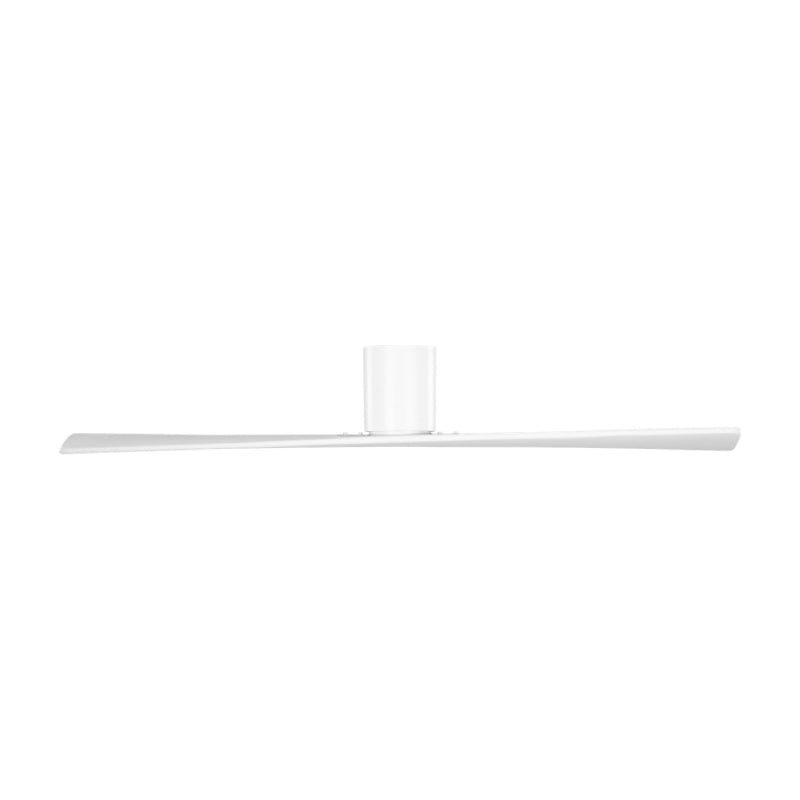 Visual Comfort 2PLHSM60 Plank Smart 60" Indoor/Outdoor Hugger Ceiling Fan-Matte White