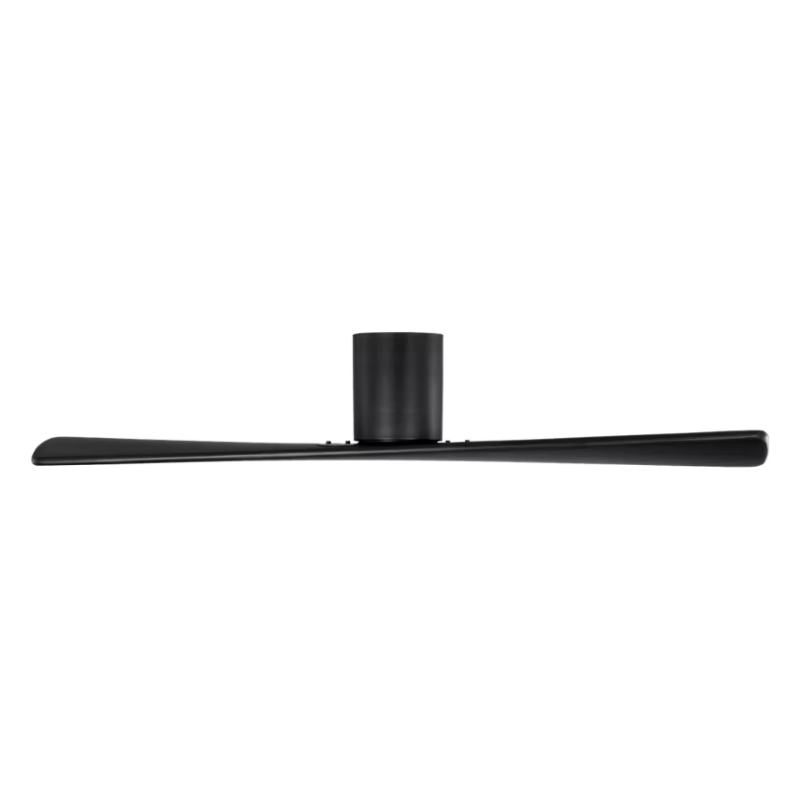 Visual Comfort 2PLSMH52 Plank Smart 52" Indoor/Outdoor Hugger Ceiling Fan - Midnight Black