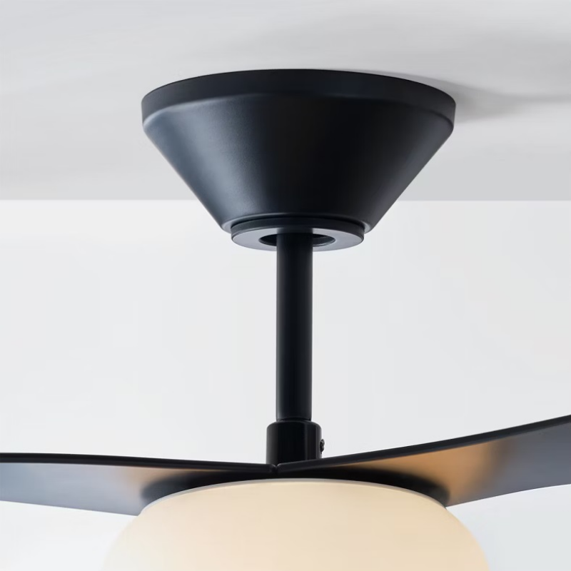 Visual Comfort 3DPSM58 Drape Smart 58" Indoor/Outdoor Ceiling Fan with LED Light Kit, 6CCT Selectable