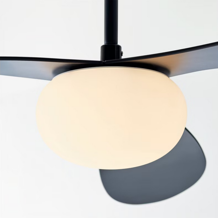Visual Comfort 3DPSM58 Drape Smart 58" Indoor/Outdoor Ceiling Fan with LED Light Kit, 6CCT Selectable