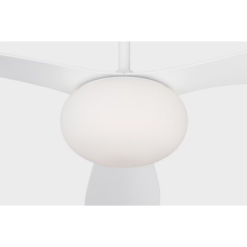 Visual Comfort 3DPSM58 Drape Smart 58" Indoor/Outdoor Ceiling Fan with LED Light Kit, 6CCT Selectable