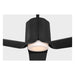 Visual Comfort 3PESM52 Peel Smart 52" Ceiling Fan with LED Light Kit - Midnight Black