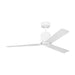 Visual Comfort 3PESM52 Peel Smart 52" Ceiling Fan with LED Light Kit - Matte White
