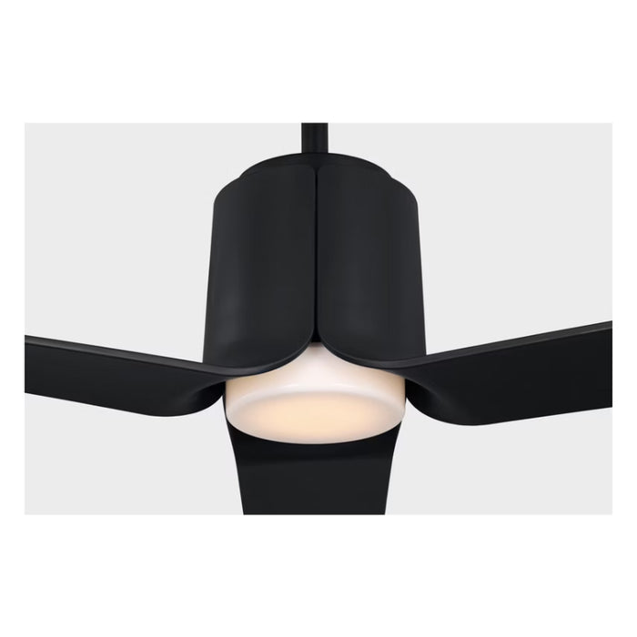 Visual Comfort 3PESM66 Peel Smart 66" Ceiling Fan with LED Light Kit - Midnight Black