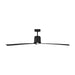 Visual Comfort 3PESM66 Peel Smart 66" Ceiling Fan with LED Light Kit - Midnight Black