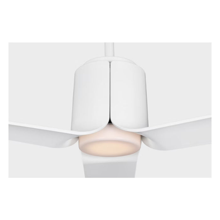 Visual Comfort 3PESM66 Peel Smart 66" Ceiling Fan with LED Light Kit - Matte White