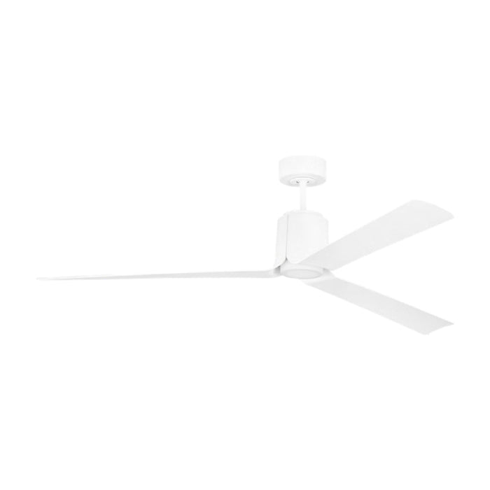 Visual Comfort 3PESM66 Peel Smart 66" Ceiling Fan with LED Light Kit - Matte White