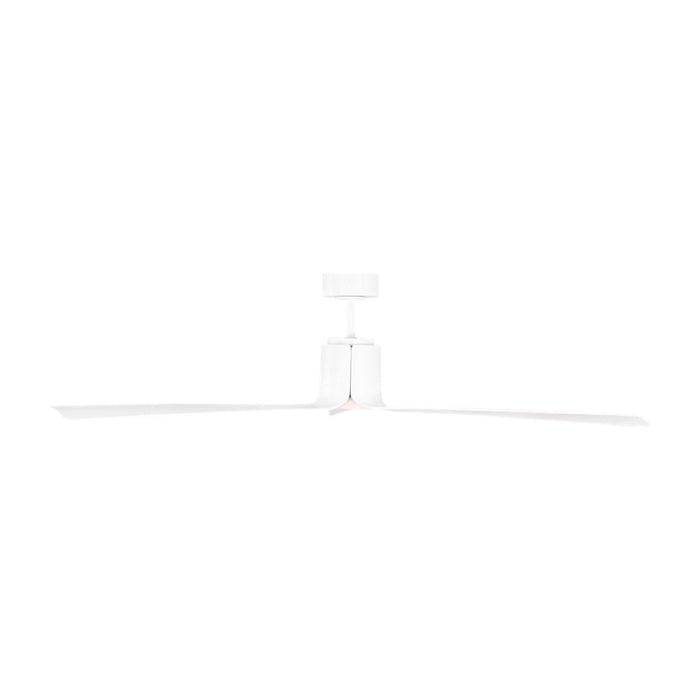Visual Comfort 3PESM66 Peel Smart 66" Ceiling Fan with LED Light Kit - Matte White